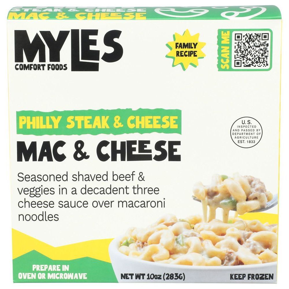 Myles Comfort Foods Philly Steak And Cheese, 10 Ounce -- 6 Per Case