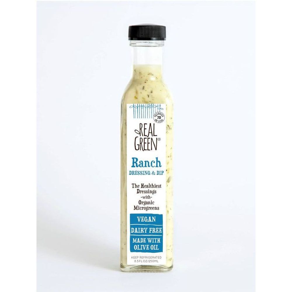Real Green Ranch Dressing, 8.5 Fluid Ounce -- 6 Per Case