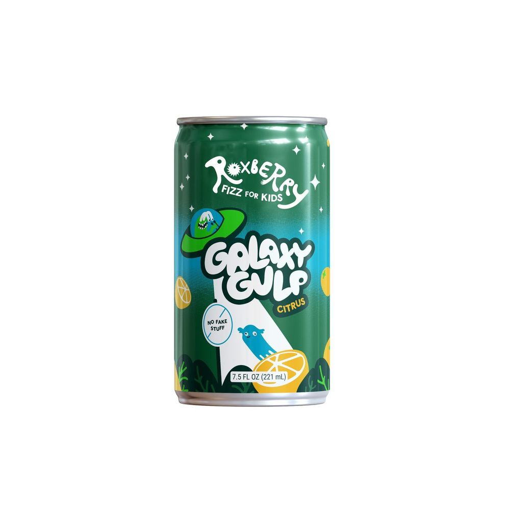 Roxberry Galaxy Gulp Citrus Fruit And Veggie Soda For Kids, 30 Fluid Ounce -- 6 Per Case