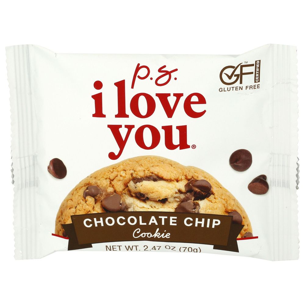 Ps I Love You Chocolate Chip Cookies, 2.47 Ounce -- 12 Per Case