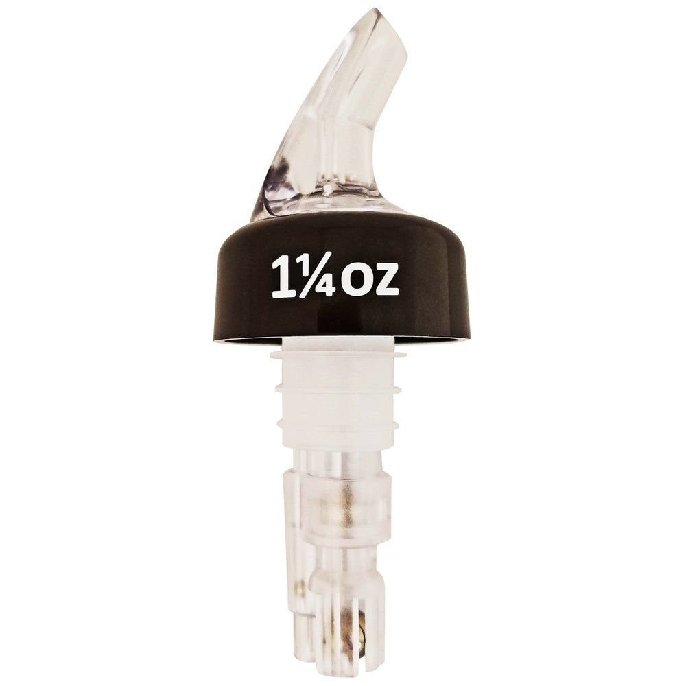 Winco Benchmarkusa Exact Stainless Steel Measured Pourer With Clear Tail, 1 1/4 Ounce Capacity -- 12 Per Case