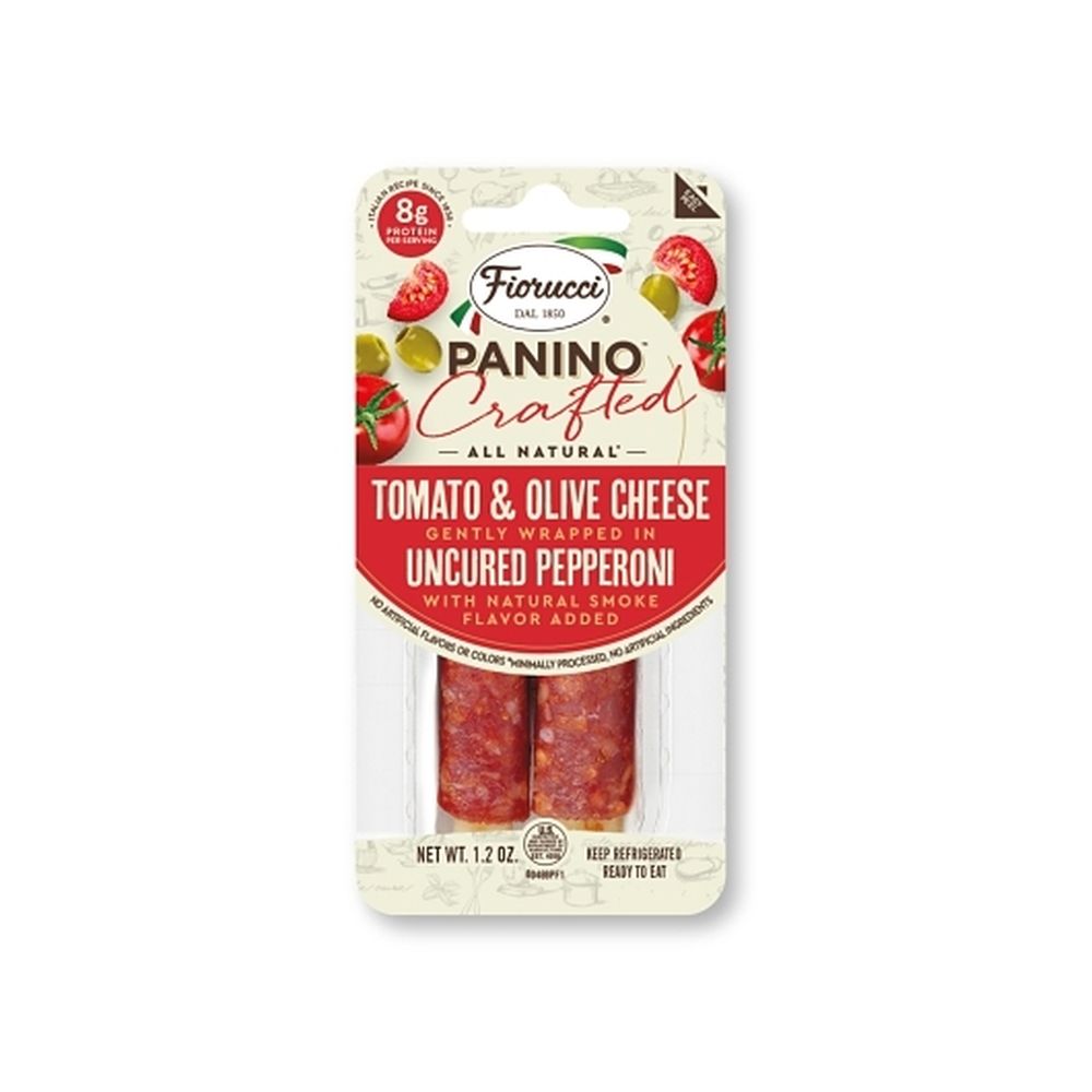 All Natural Tomato and Olive Uncured Pepperoni Panino