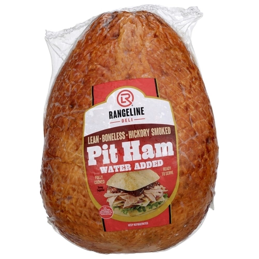 Rangeline Smoked Boneless Pit Ham, 15.04 Pound -- 2 Per Case