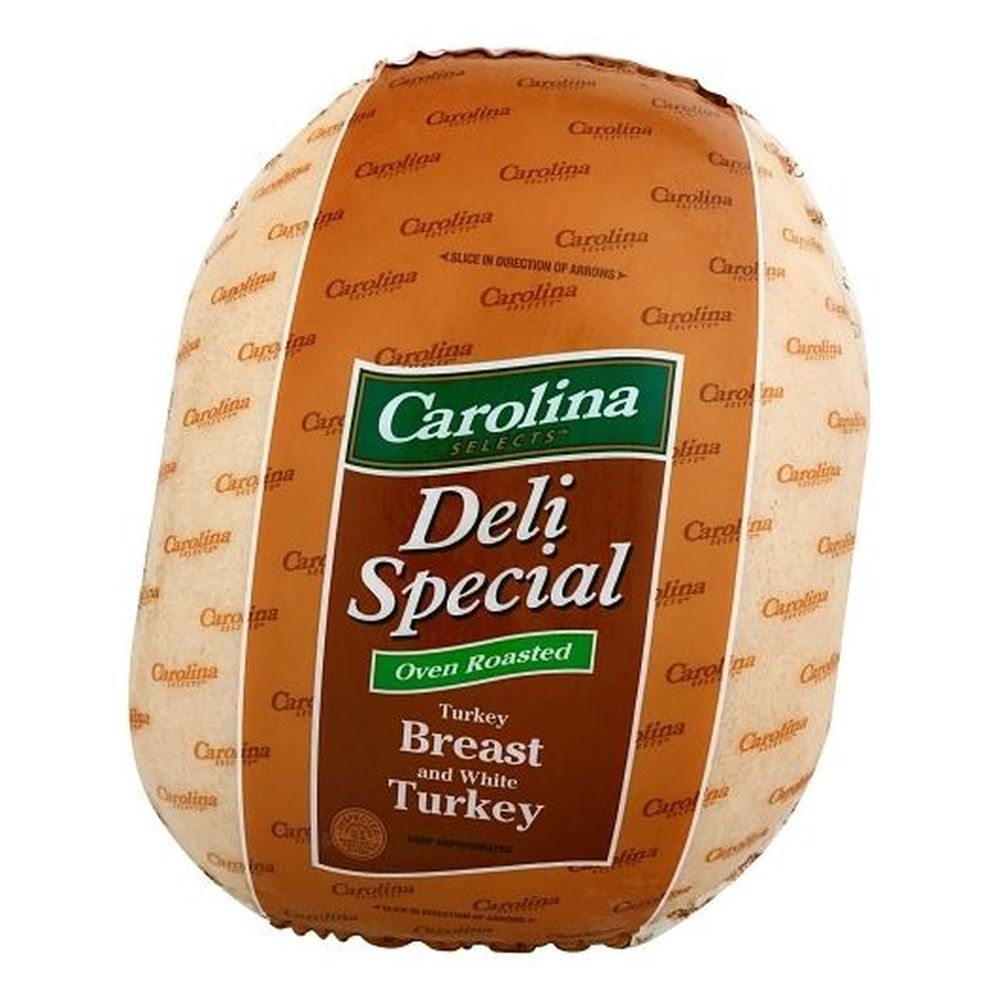 Deli Special Skinless Oven Roasted Turkey Breast with White Turkey