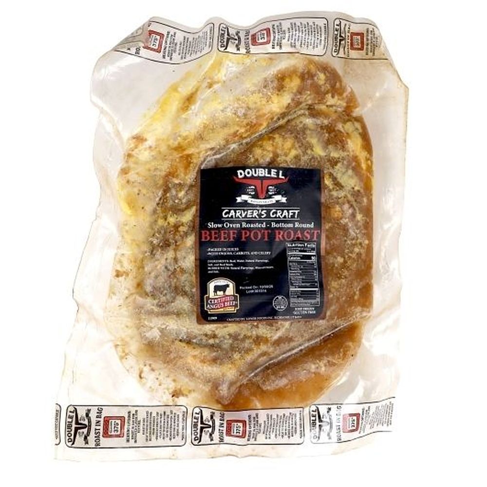Certified Angus Beef Slow Oven Roasted Beef Bottom Round Pot Roast, 10 Pound -- 2 Per Case