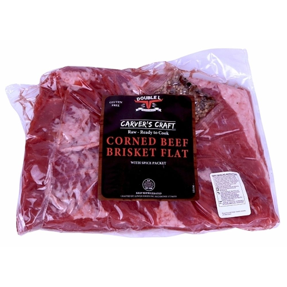 Raw Angus Corned Beef Brisket Flat