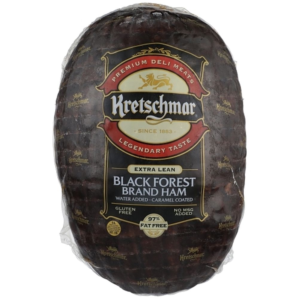 Kretschmar Premium Deli Meats Black Forest Ham, 7.3 Pound -- 2 Per Case