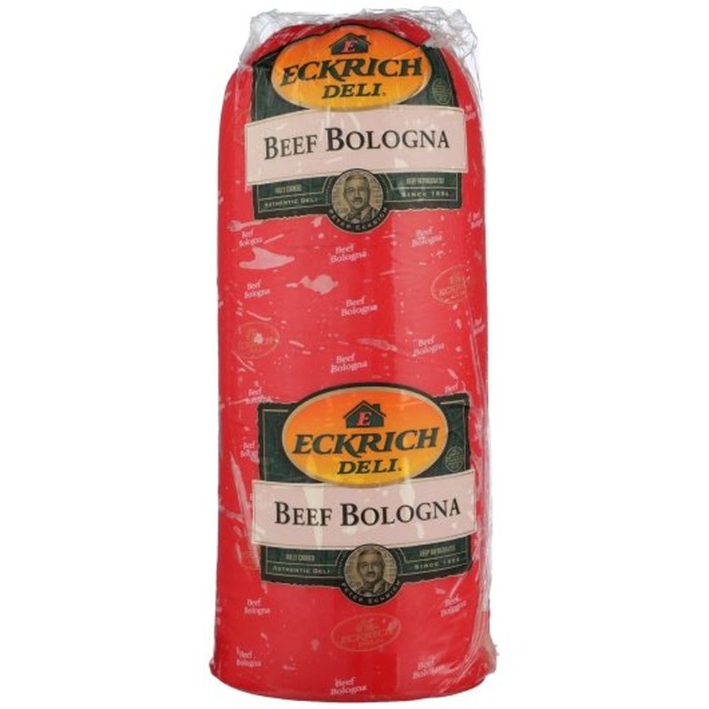 Eckrich Deli 1/2 Stick Beef Bologna, 10 Pound -- 2 Per Case