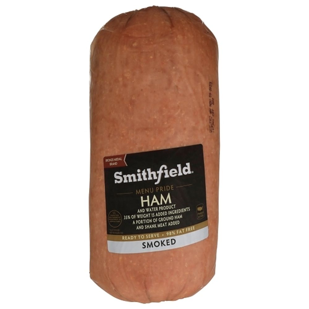 Smithfield Bronze Medal Smoked Menu Pride Flat Ham And Water, 11 Pound -- 2 Per Case