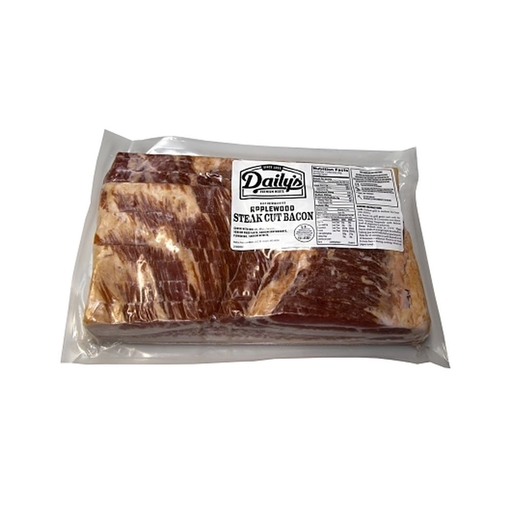 Deep Applewood Smoked Steak Cut Bacon