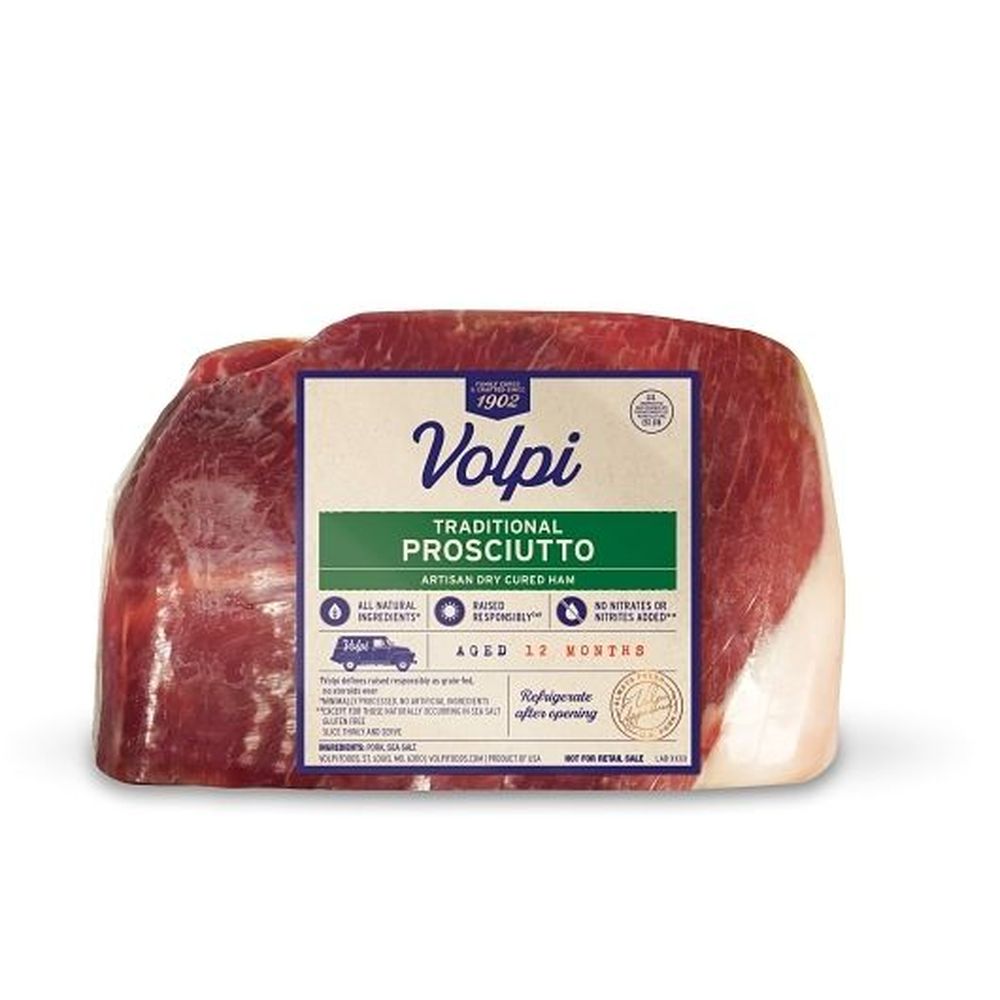 Volpi Boneless And Skinless Prosciutto, 64 Ounce -- 2 Per Case