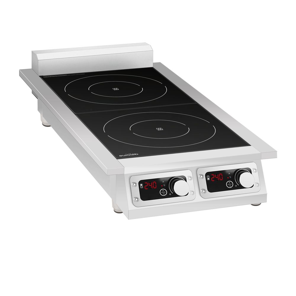 Eurodib Commercial Induction Cooktop, 27.6 X 17 X 8.5 Inch