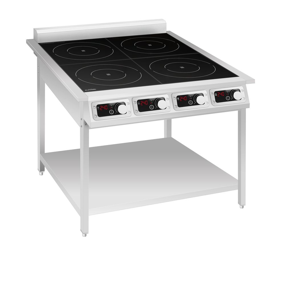 Eurodib Commercial Induction Cooktop, 27.6 X 31.2 X 35.8 Inch
