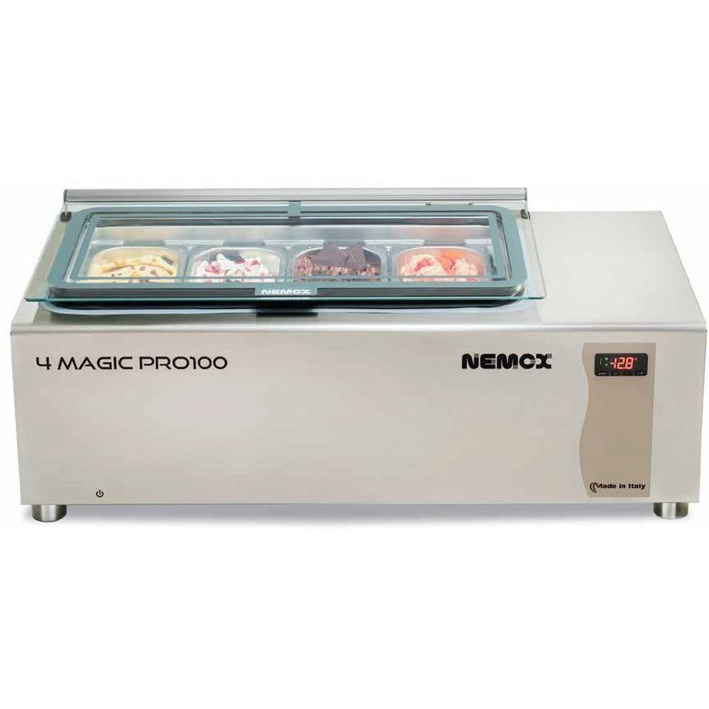 Nemox 4 Magic Pro 100 Storage And Display Case For Dessert, 19.8 X 38.6 X 14.2 Inch