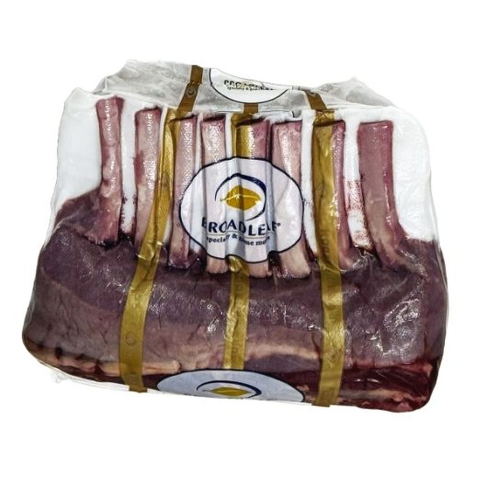 Broadleaf Raw Venison Rib Rack - Vacuum Packed, 3 Pound -- 10 per case