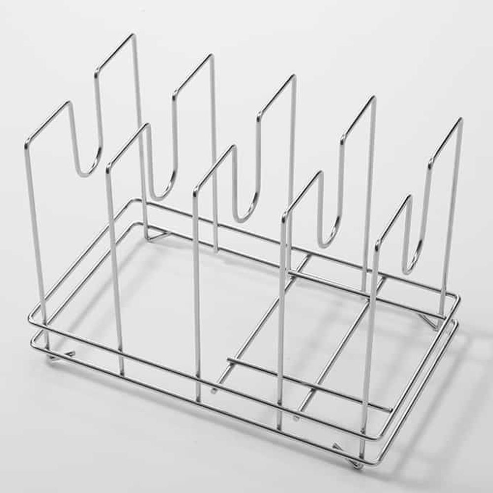 American Metalcraft Chrome-plated Steel Pizza Screen Rack, 14 Inch Length X 9 Inch Width -- 4 Per Case