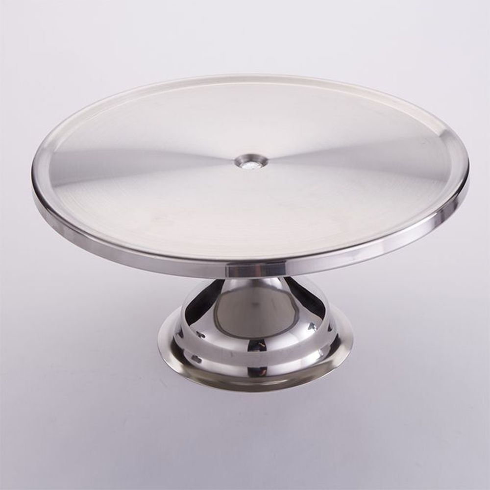 American Metalcraft Stainless Steel Cake Stand, 7-1/2 Inch Height -- 24 Per Case