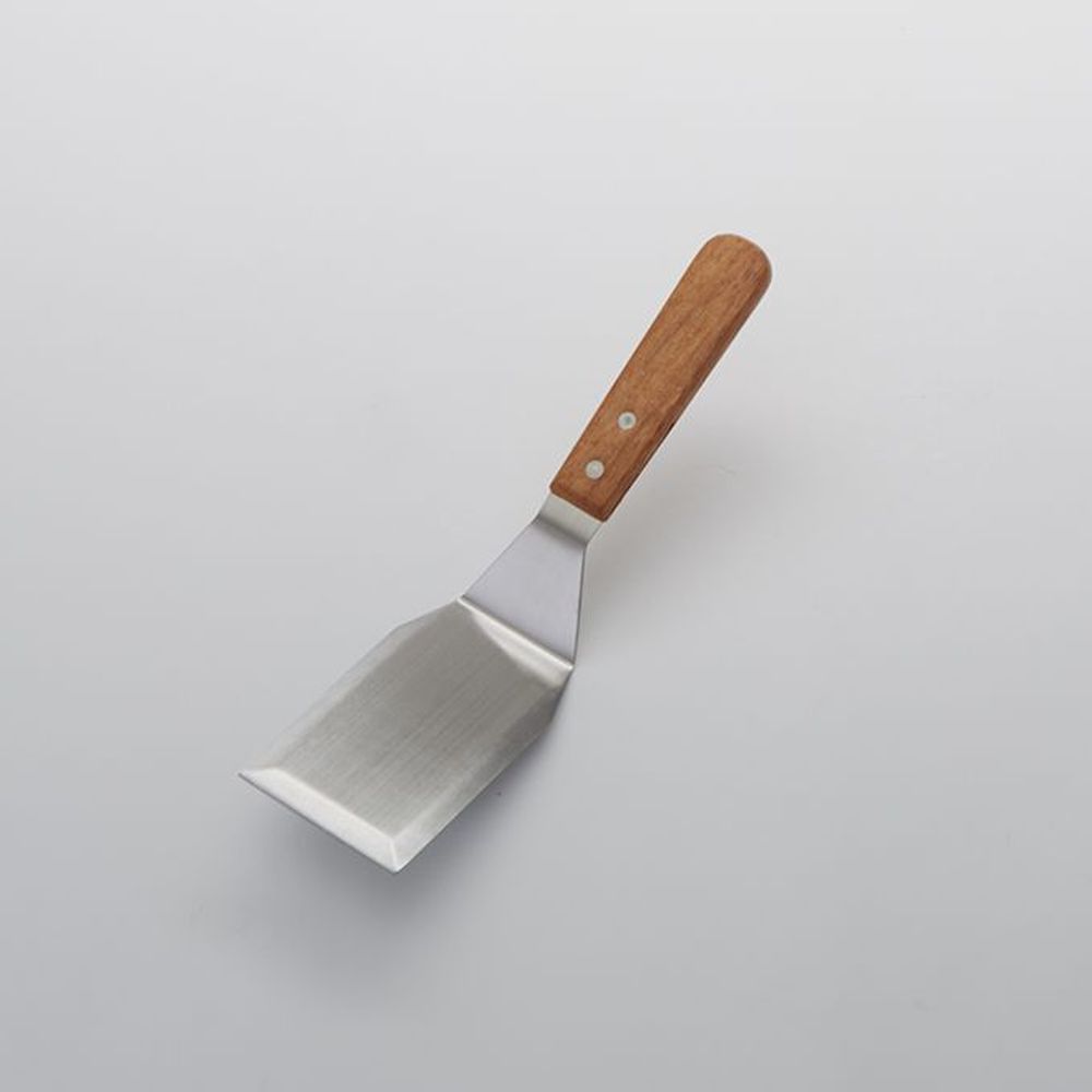American Metalcraft Stainless Steel Hamburger Turner With 5 X 3 Inch Brown Wood Handle, 11-5/8 Inch Length -- 72 Per Case