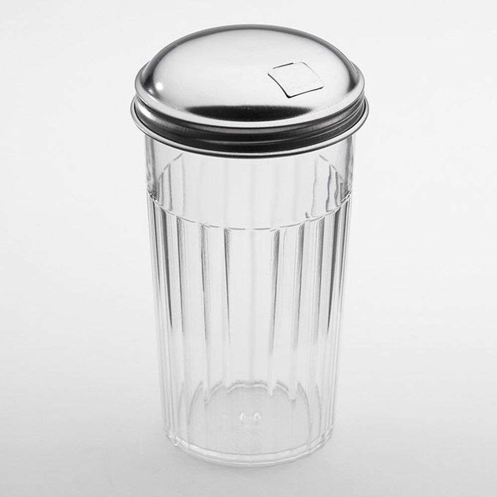 American Metalcraft Plastic Sugar Shaker With Stainless Steel Flap Lid, 12 Ounce Capacity -- 72 Per Case