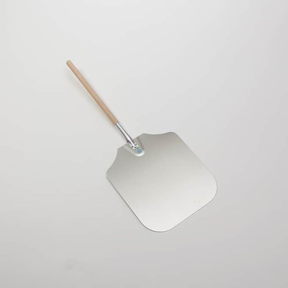 American Metalcraft Aluminum Extra Blade Pizza Peel With Light Brown Wood Handle, 39-1/2 Inch Overall Length -- 6 Per Case