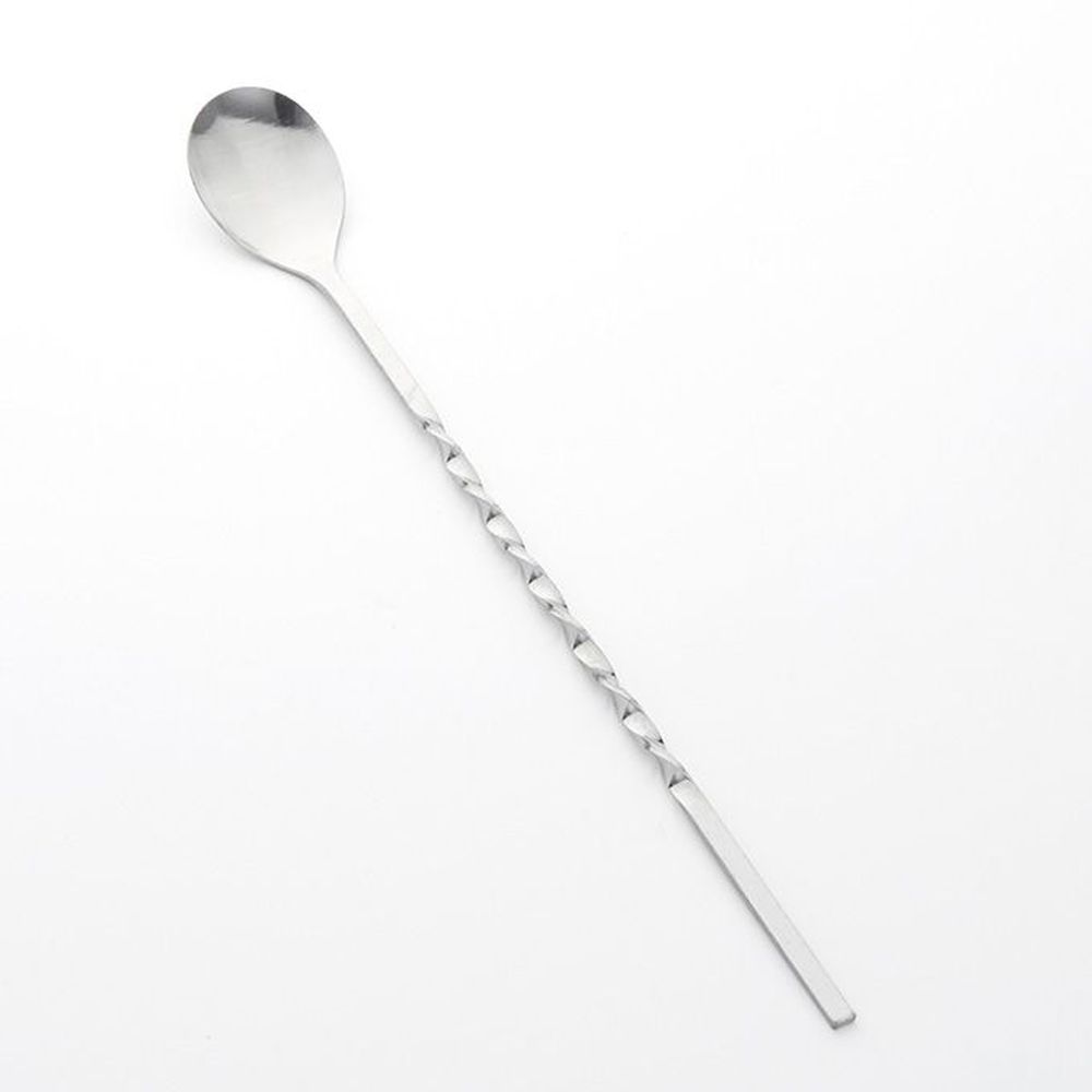 American Metalcraft Stainless Steel Twisted Bar Spoon Without Knob, 11 Inch Length -- 480 Per Case