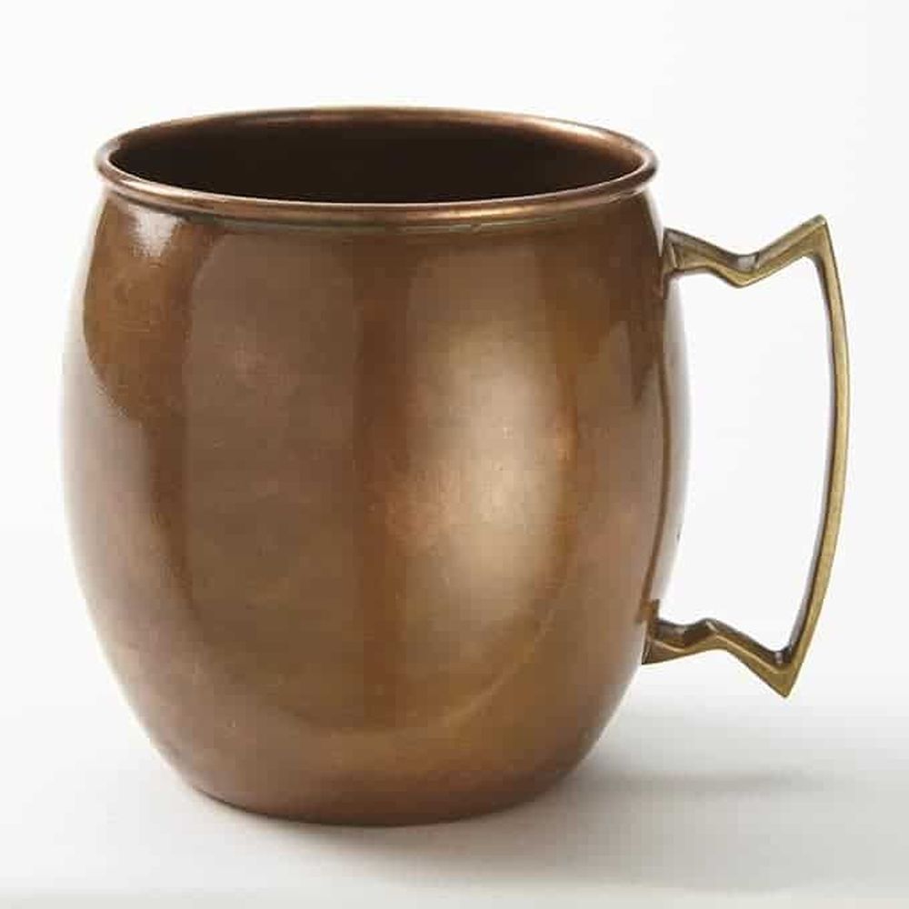 American Metalcraft Antique Copper Satin Finish Moscow Mule Mug, 14 Ounce Capacity -- 12 Per Case