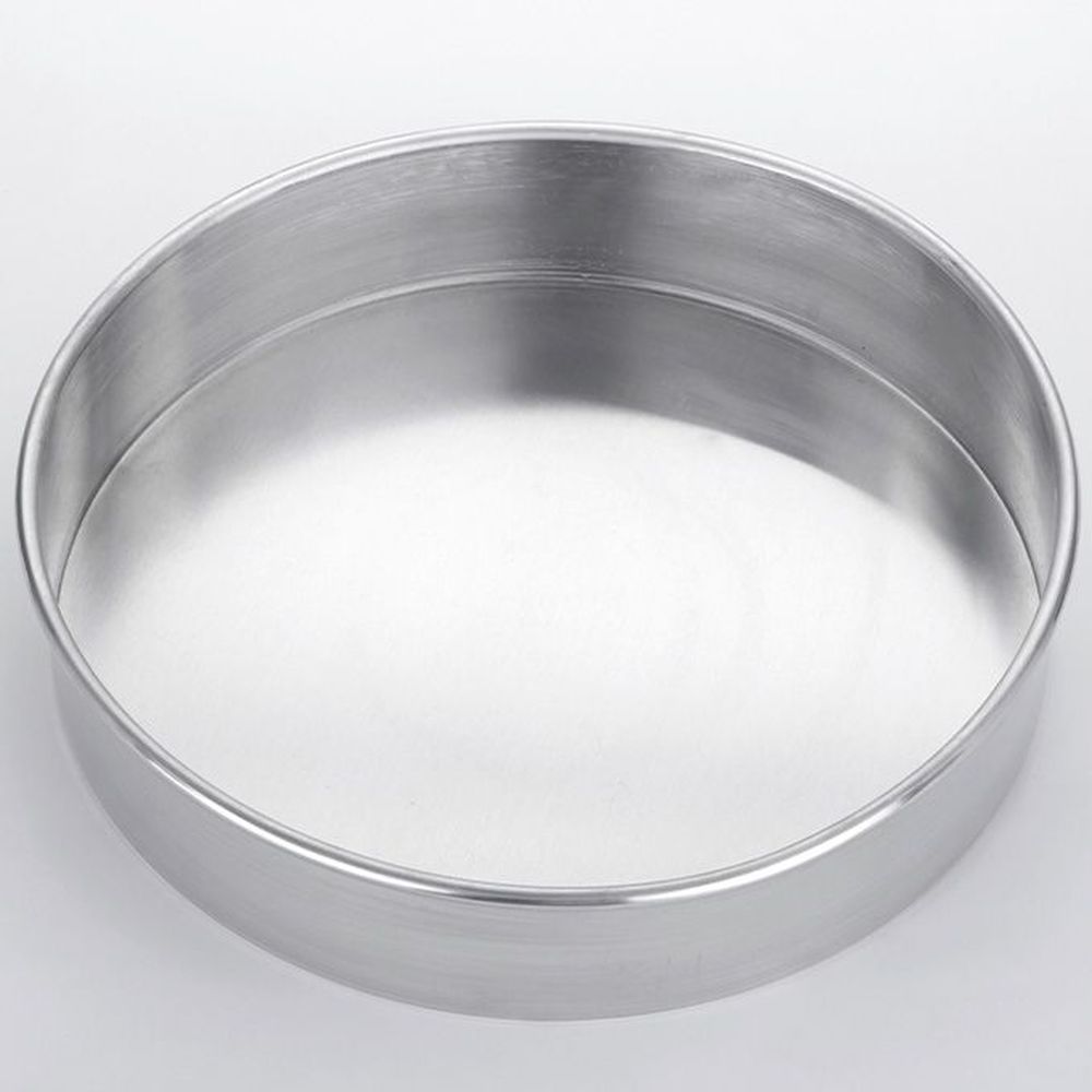 American Metalcraft Aluminum 8 Inch Dia. X 3 Inch Height Cake Pan, 2 Count -- 3 Per Case
