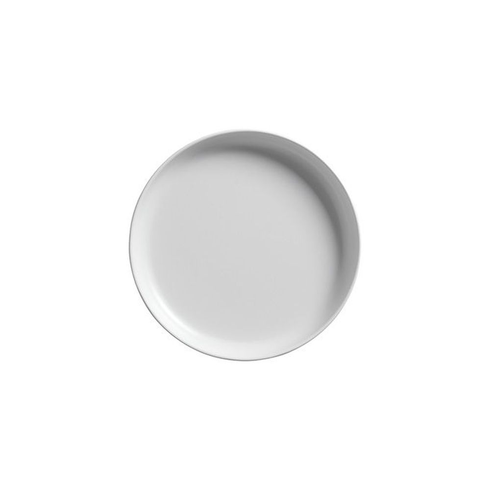 American Metalcraft Ani Collection White Melamine Round Coupe Plate, 6-1/4 Inch Dia. X 1 Inch Height -- 24 Per Case