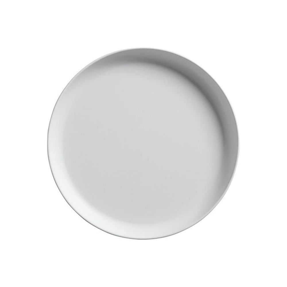 American Metalcraft Ani Collection White Melamine Round Coupe Plate, 8-7/8 Inch Dia. X 1 Inch Height -- 12 Per Case