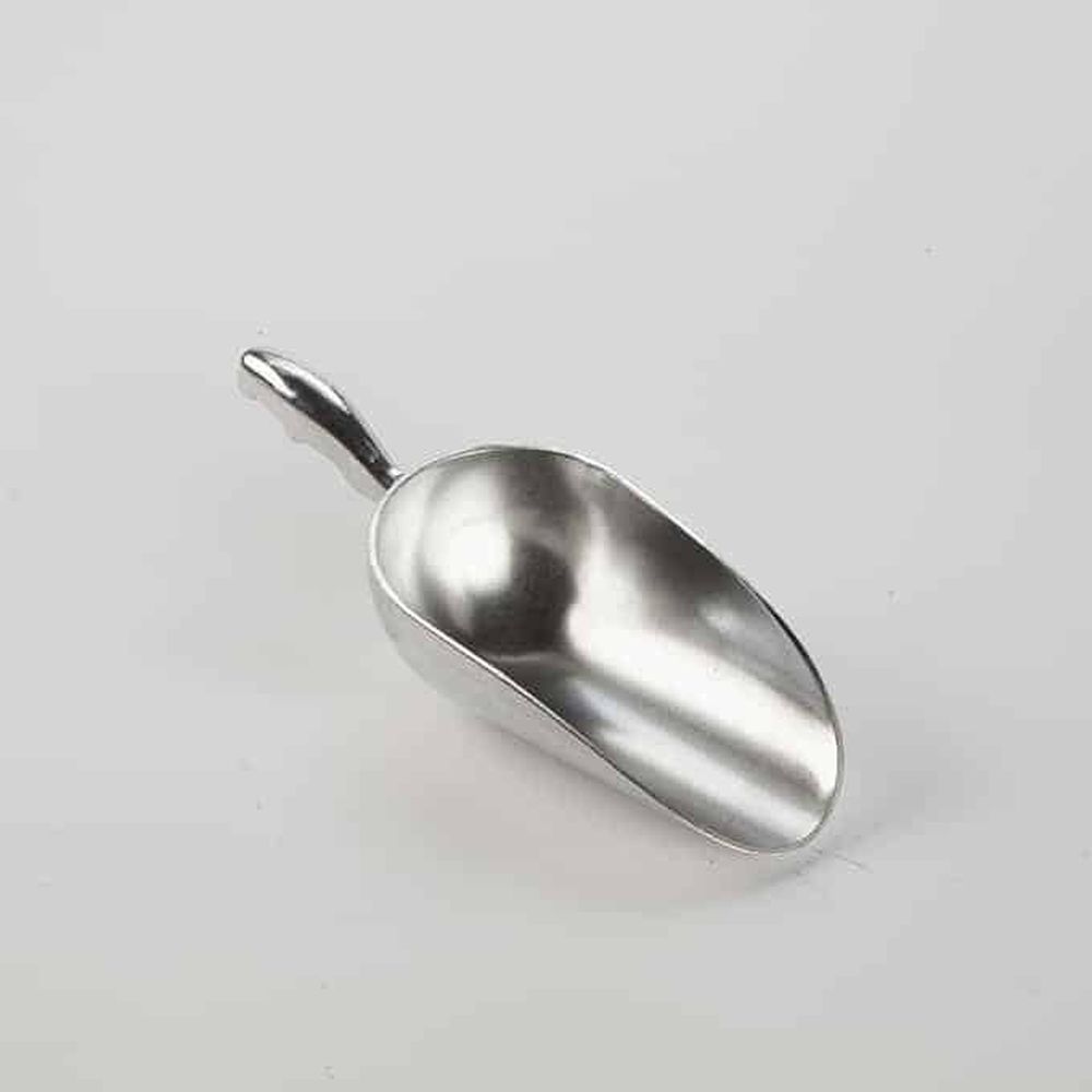 American Metalcraft Silver Cast Aluminum Scoop, 12 Ounce Capacity -- 60 Per Case