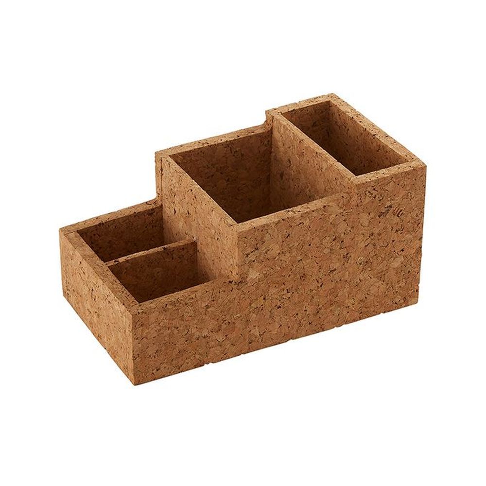 American Metalcraft Natural Cork Coffee Caddy, 9 X 5 X 4-1/2 Inch -- 24 Per Case