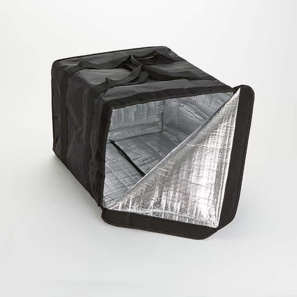 American Metalcraft Black Polyester Deluxe Pizza Delivery Bag, 19-1/2 X 19-1/2 X 14-1/2 Inch -- 10 Per Case
