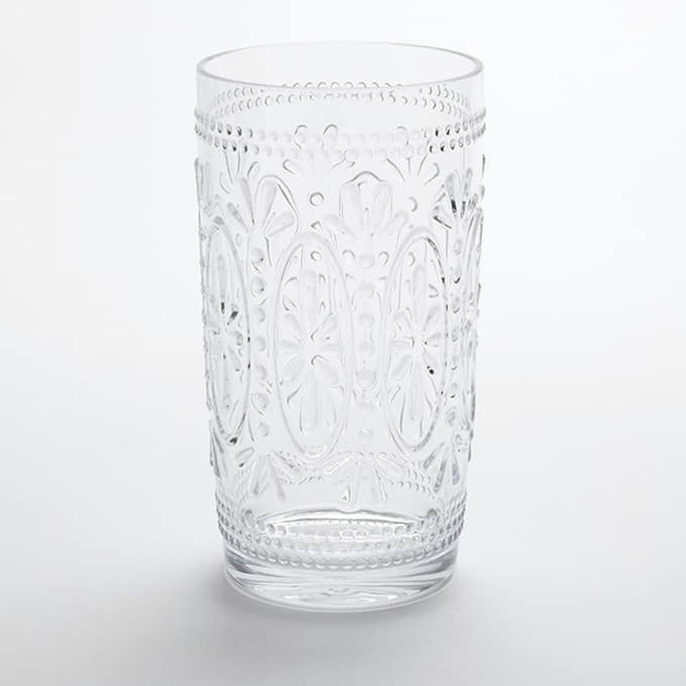 American Metalcraft Lilli Collection Clear Tritan Highball Glass, 19 Ounce Capacity -- 2 Per Case
