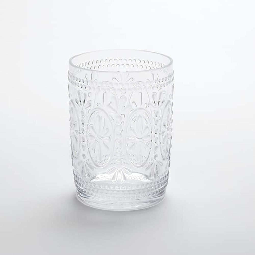 American Metalcraft Lilli Collection Clear Tritan Double Old Fashioned Glass, 14 Ounce Capacity -- 2 Per Case