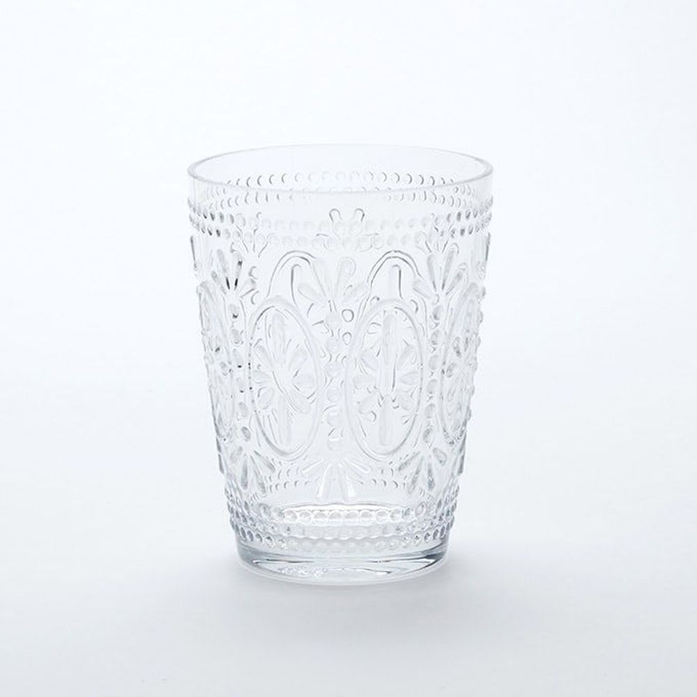 American Metalcraft Lilli Collection Clear Tritan Stackable Double Old Fashioned Glass, 14 Ounce Capacity -- 4 Per Case