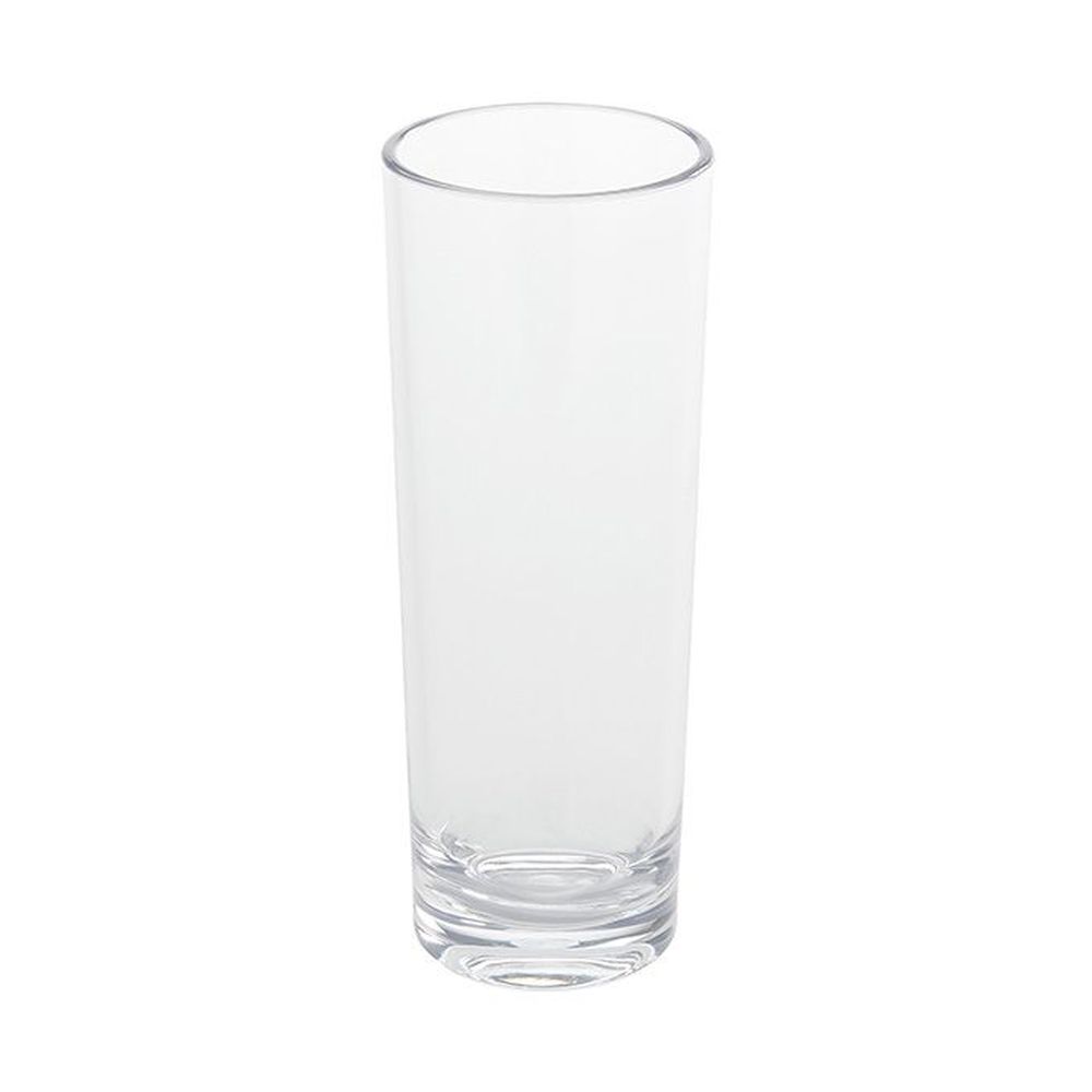 American Metalcraft Parker Collection Clear Tritan Collins Glass, 12 Ounce Capacity -- 2 Per Case