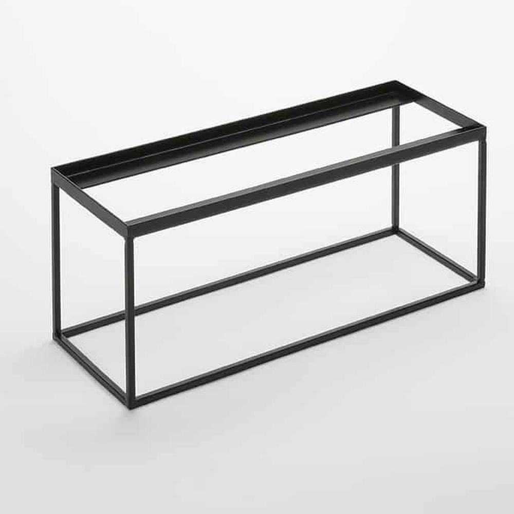 American Metalcraft Black Twilight Collection Iron Multifunctional Riser, 15 X 5 1/2 X 6 Inch -- 6 Per Case