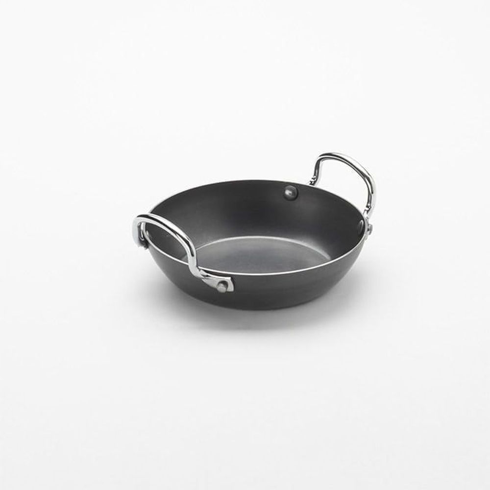 American Metalcraft Black Steel Paella Pan, 12 Ounce Capacity -- 20 Per Case