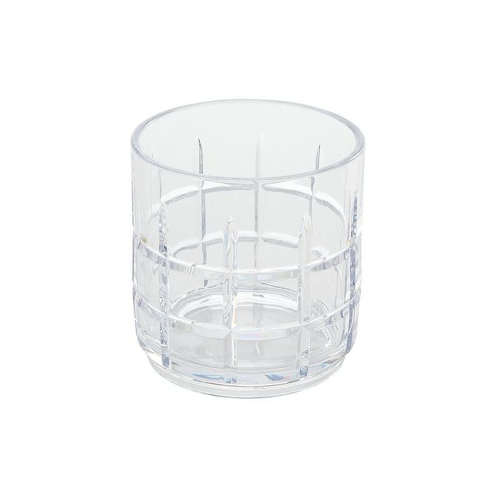 American Metalcraft Sanibel Collection Clear Tritan Stackable Rocks Glass, 8 Ounce Capacity -- 2 Per Case
