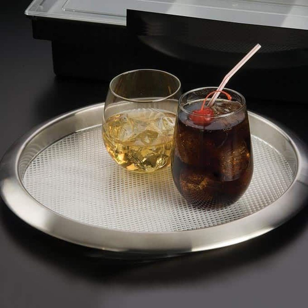 American Metalcraft Clear Polyethylene Bar Tray Liner, 11-5/8 Inch Dia. -- 120 Per Case