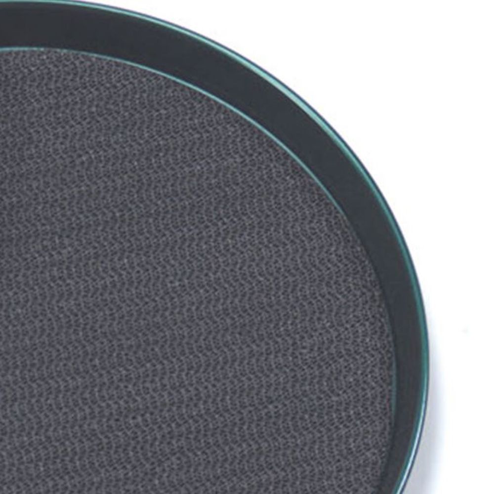 American Metalcraft Black Pvc Bar Tray Mat, 13 Inch Dia. -- 200 Per Case