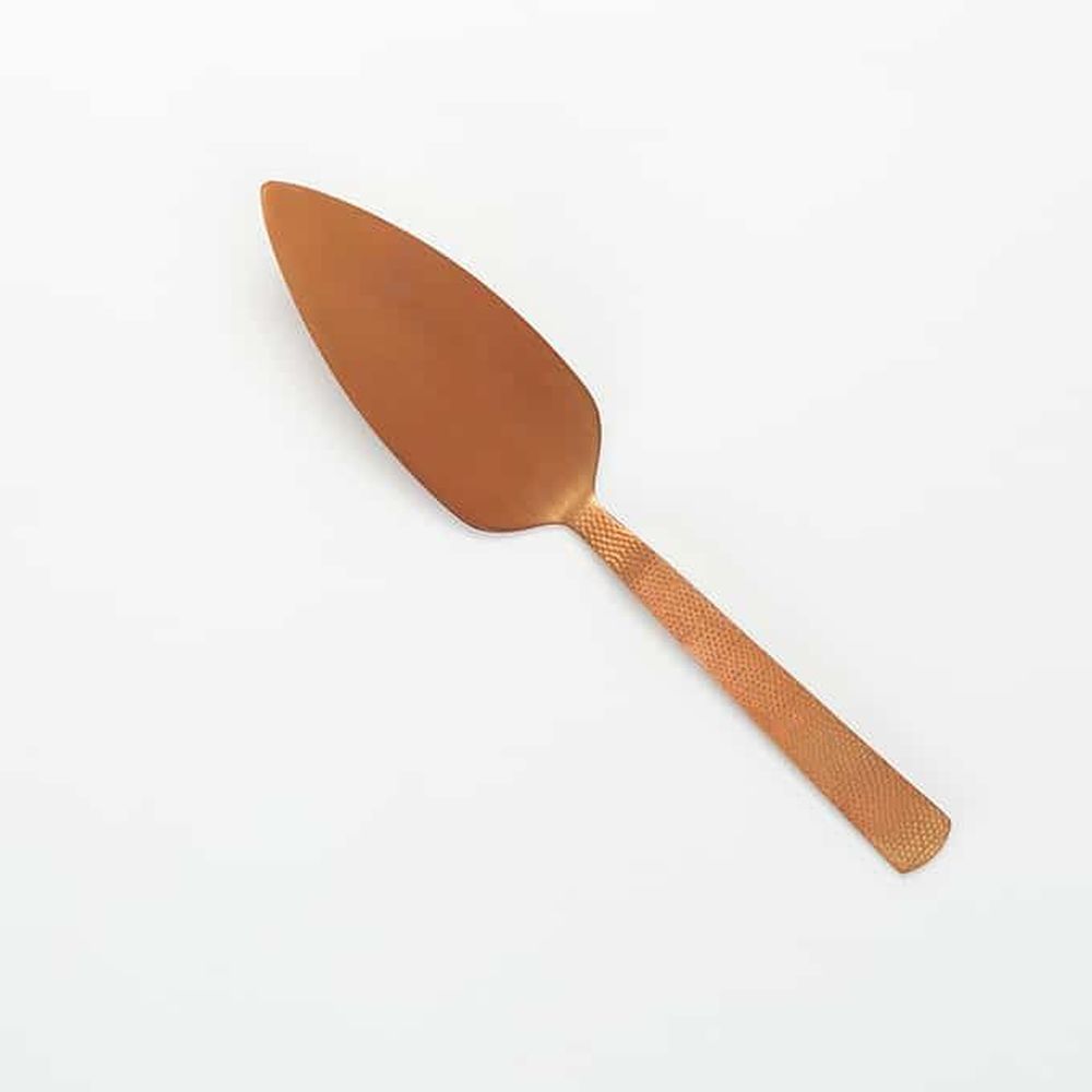 American Metalcraft Vintage Collection Bronze Stainless Steel Pie Server With Hammered Handle, 10 Inch Length -- 72 Per Case