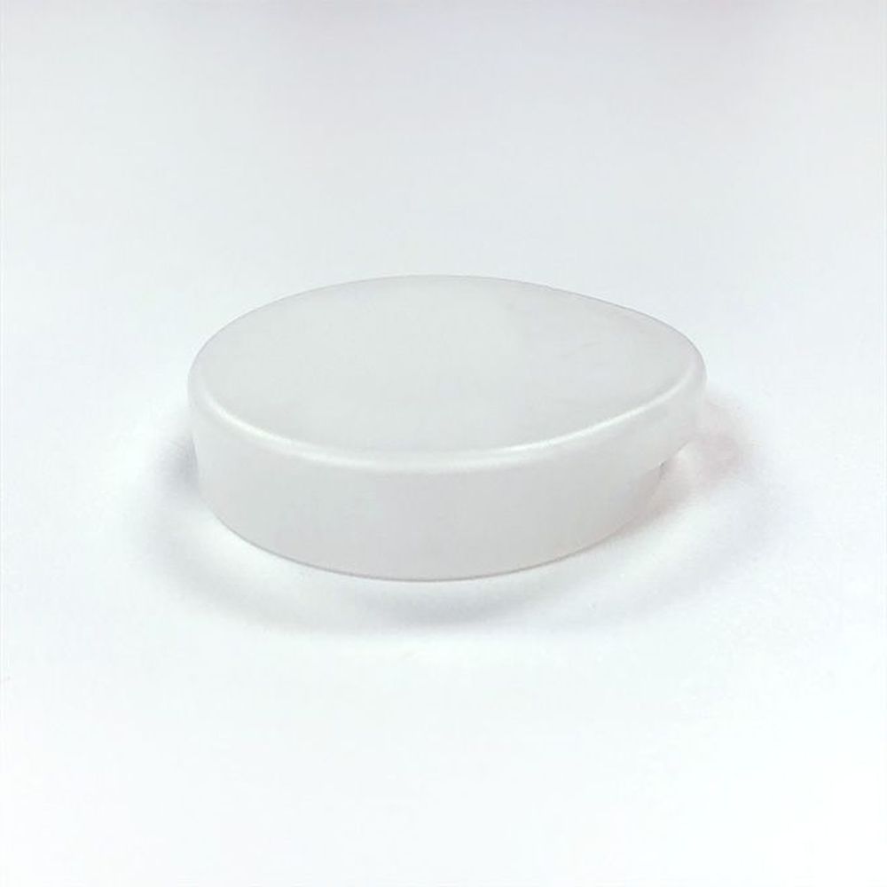 American Metalcraft White Pet Replacement Cover Fits 4406 And 4407 Glass Shaker, 2-3/4 Inch Dia. X 1/2 Inch Height -- 72 Per Case