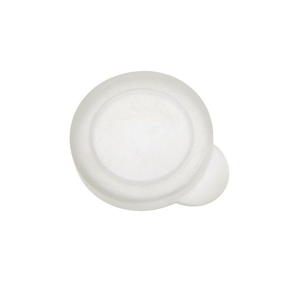 American Metalcraft White Pet Lid Fits Gmb6 Glass Milk Bottle, 12 Count -- 48 Per Case