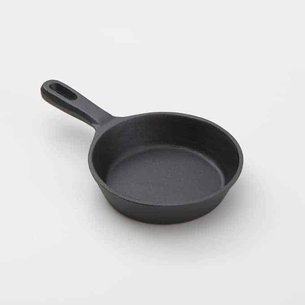 American Metalcraft Black Cast Iron Mini Fry Pan With Handle, 8-1/2 Ounce Capacity -- 12 Per Case