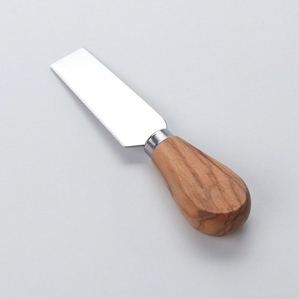 American Metalcraft Stainless Steel Hard Cheese Knife With Olive Wood Handle, 5 Inch Length -- 288 Per Case