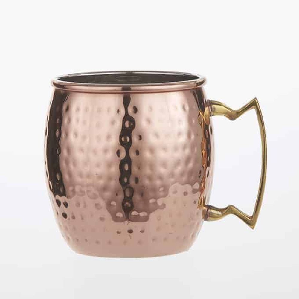 American Metalcraft Copper/ Brass Hammered Moscow Mule Mug, 16 Ounce Capacity -- 24 Per Case