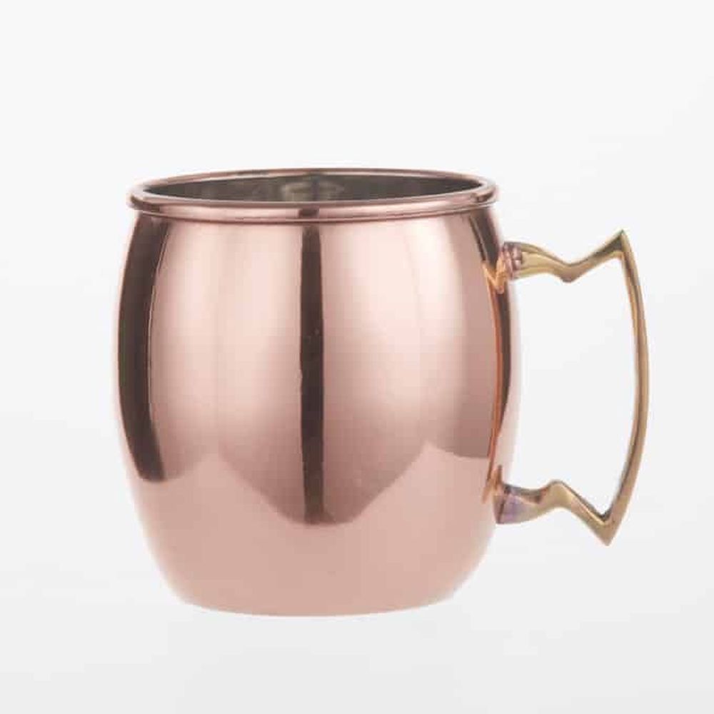 American Metalcraft Copper/ Brass Mirror Finish Moscow Mule Mug, 16 Ounce Capacity -- 24 Per Case