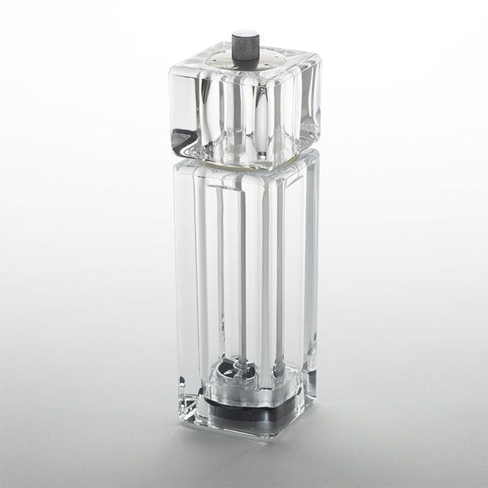 American Metalcraft Acrylic Salt And Pepper Combo, 1 1/2 Inch Square X 6 1/2 Inch Height -- 60 Per Case