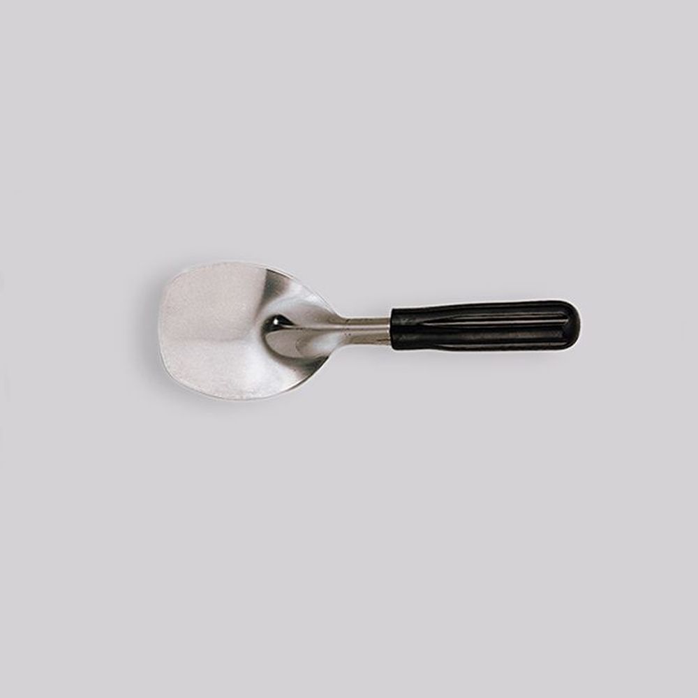American Metalcraft Silver Stainless Steel Ice Cream Spade With Black Plastic Handle, 9 Inch Overall Length -- 72 Per Case